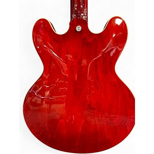 Used Gibson ES345 Cherry Hollow Body Electric Guitar