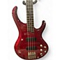 Used Ibanez BTB4Q00QM RED Electric Bass Guitar