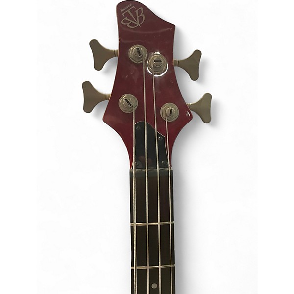 Used Ibanez BTB4Q00QM RED Electric Bass Guitar
