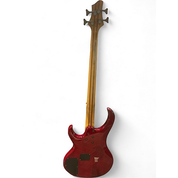 Used Ibanez BTB4Q00QM RED Electric Bass Guitar