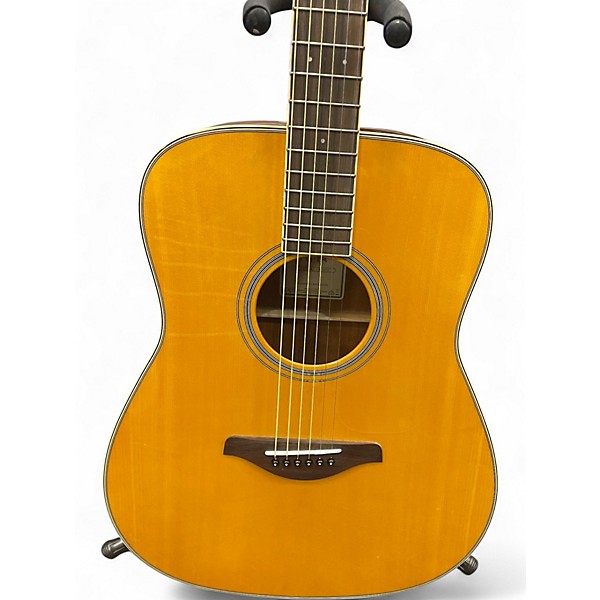 Used Yamaha FG-TA TransAcoustic Natural Acoustic Guitar