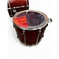 Used Yamaha 5 Piece RECORDING Trans Red Drum Kit