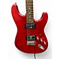 Used Squier DELUXE FAT STRATOCASTER Satin Red Solid Body Electric Guitar