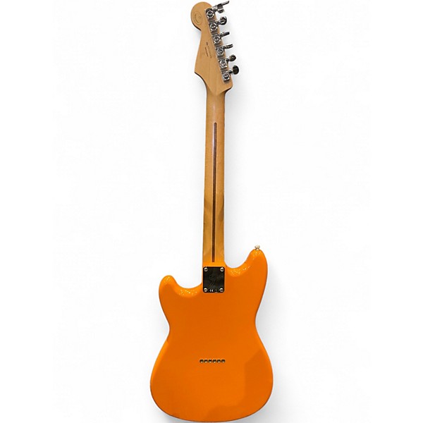 Used Fender Duo Sonic Orange Solid Body Electric Guitar