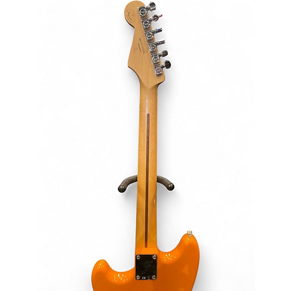 Used Fender Duo Sonic Orange Solid Body Electric Guitar