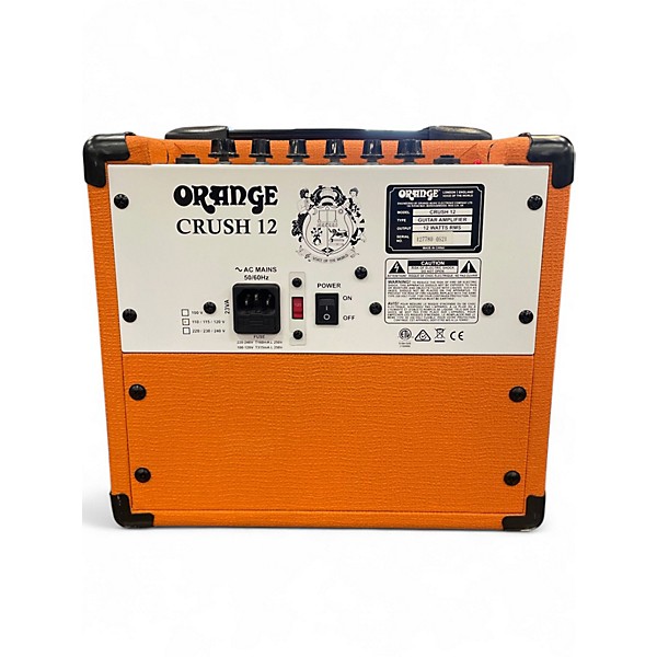 Used Orange Amplifiers Crush 12 Guitar Combo Amp