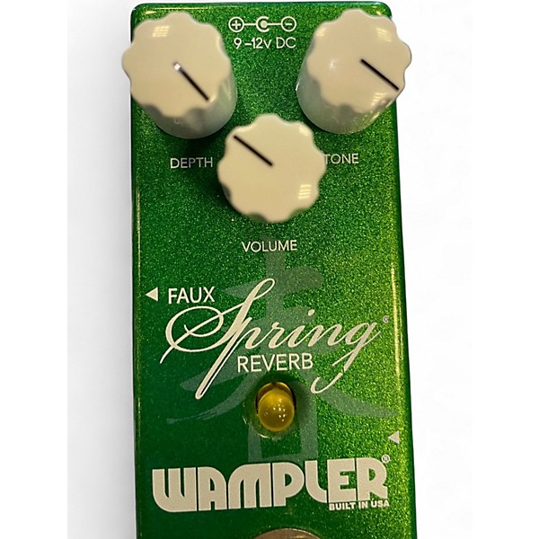Used Wampler Mini Faux Spring Reverb Effect Pedal