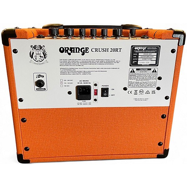 Used Orange Amplifiers Crush 20 20W 1x8 Guitar Combo Amp