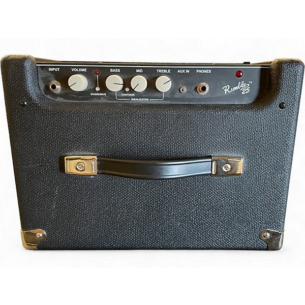 Used Fender Rumble 25 25W 1x8 Bass Combo Amp