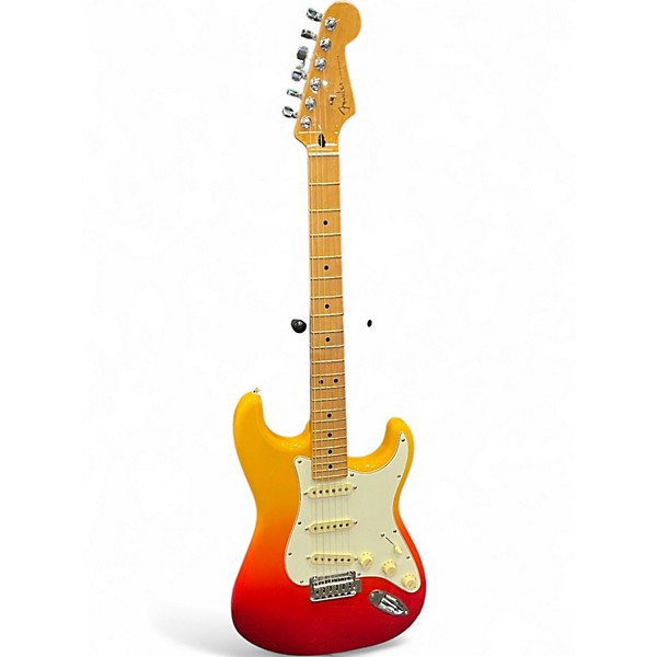 Used Fender Player Plus Stratocaster Tequila Sunrise Solid Body Electric Guitar