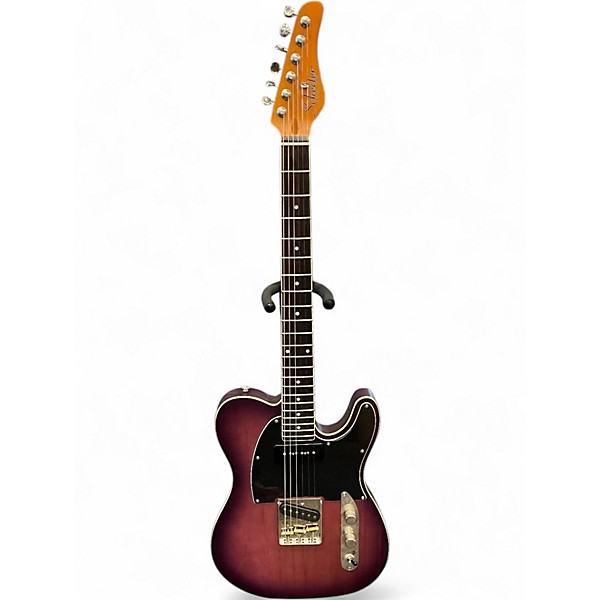 Used Schecter Guitar Research PT Special Purple Solid Body Electric Guitar