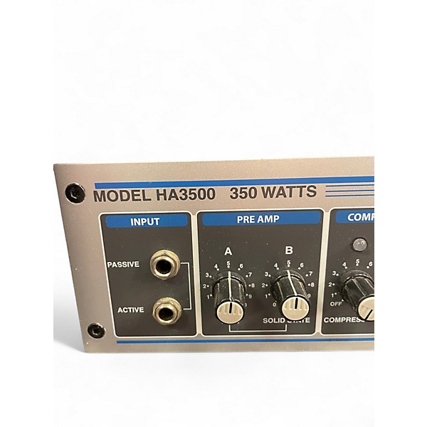Used Hartke HA3500 Bass Amp Head