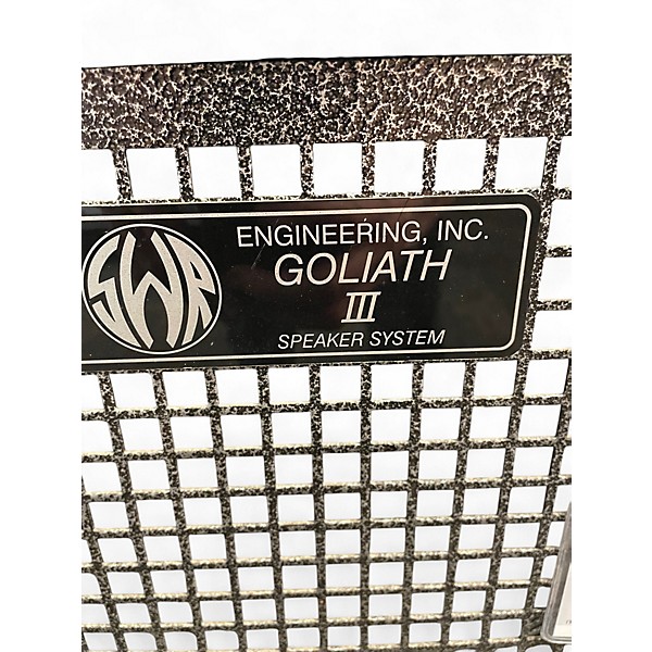 Used SWR Goliath III 4x10 Bass Cabinet