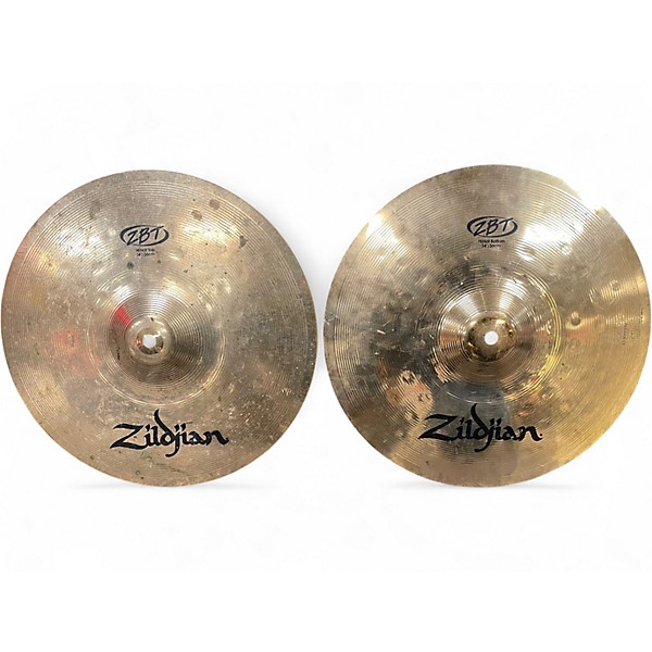 Used Zildjian 14in ZBT Hi Hat Pair Cymbal