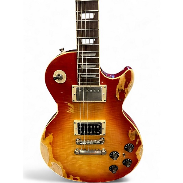 Used Epiphone Les Paul Standard Cherry Sunburst Solid Body Electric Guitar