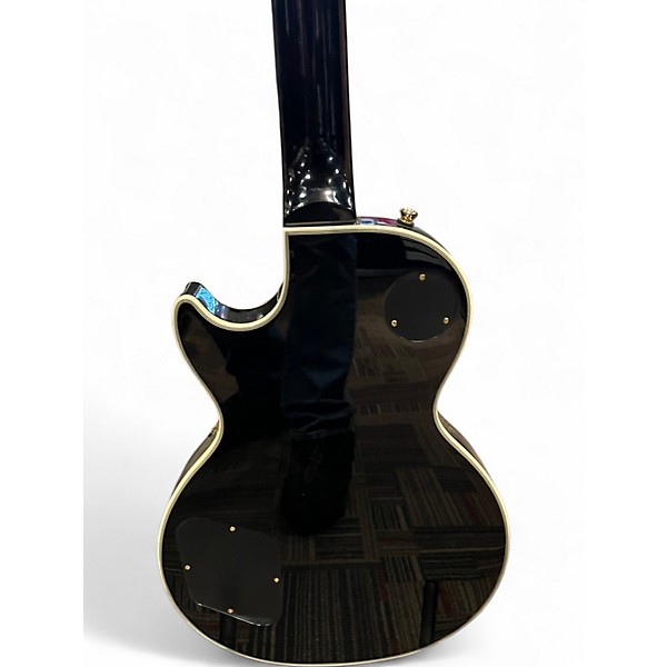 Used Epiphone Les Paul Custom Black Solid Body Electric Guitar