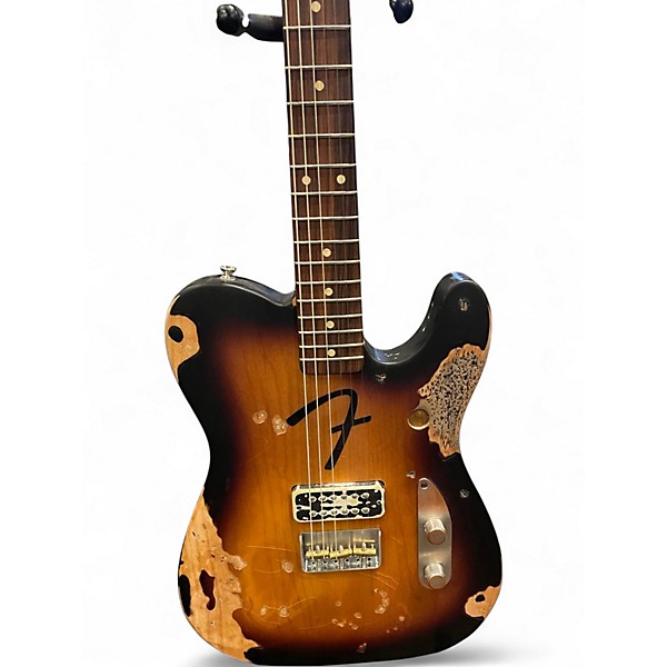 Used Fender NOVENTA TELE 2 Color Sunburst Solid Body Electric Guitar