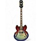 Used 2021 Epiphone ES335 FIGURED Blueberry Burst Hollow Body Electric Guitar thumbnail