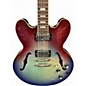 Used 2021 Epiphone ES335 FIGURED Blueberry Burst Hollow Body Electric Guitar