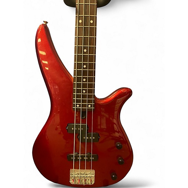 Used Yamaha RBX170 Metallic Red Electric Bass Guitar