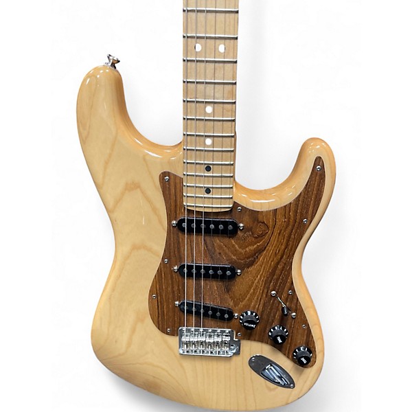 Used 2019 Fender American Performer Stratocaster SSS Natural Solid Body Electric Guitar