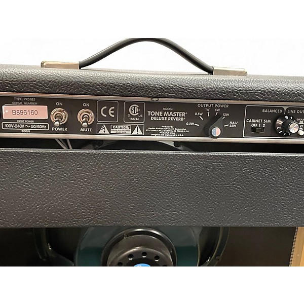 Used Fender Tone Master Deluxe Reverb Guitar Combo Amp