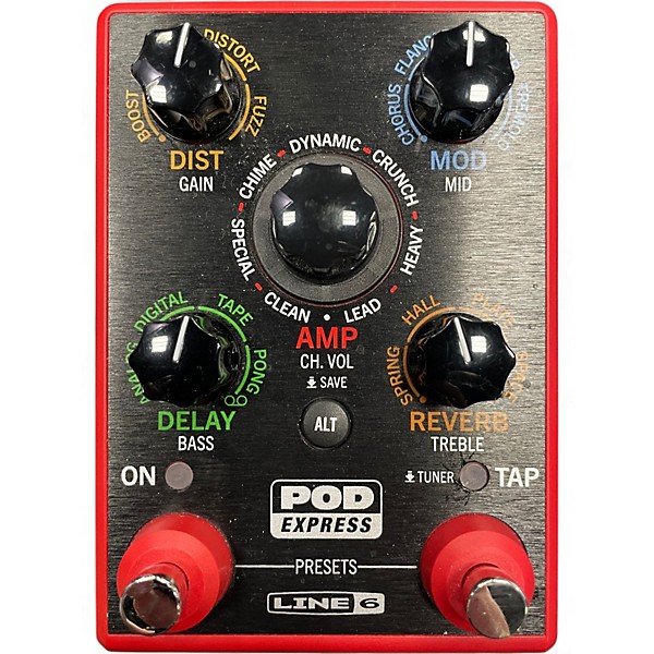 Used Line 6 POD EXPRESS Effect Processor