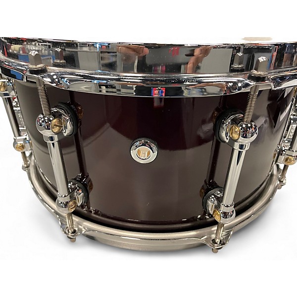 Used Pearl 6.5X13 Reference Pure Snare Wine Red Drum