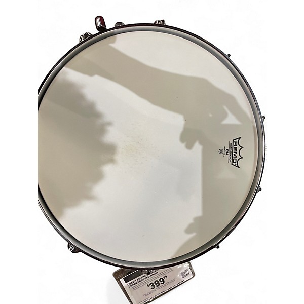 Used Yamaha 5.5X14 birch custom cranberry red Drum