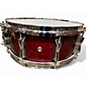 Used Yamaha 5.5X14 birch custom cranberry red Drum