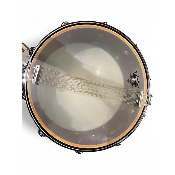 Used Yamaha 5.5X14 birch custom cranberry red Drum
