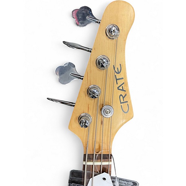 Used Crate BASS RED Electric Bass Guitar