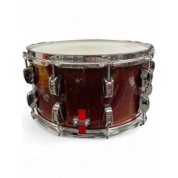 Used Odery 14in EYEDENTITY SERIES TRANSPARENT RED BURST Drum