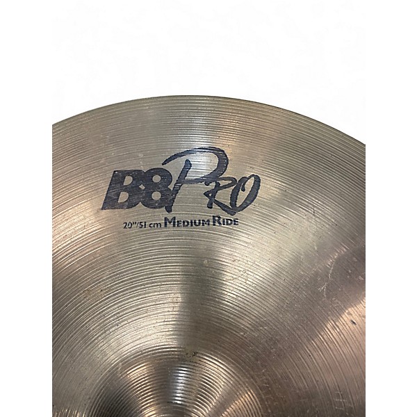 Used SABIAN 20in B8 Pro Medium Ride Cymbal