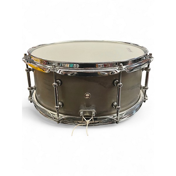 Used Bucks County 5X13 OAK GRAY STAIN Drum
