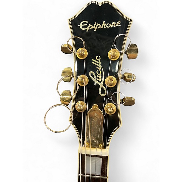 Used Epiphone BB King Lucille Black Hollow Body Electric Guitar