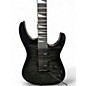 Used Jackson JS20 DKQ 2PT Transparent Charcoal Solid Body Electric Guitar