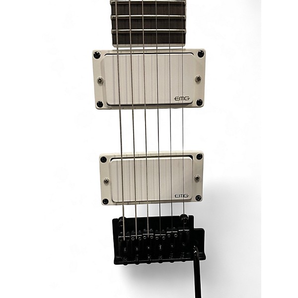 Used Jackson JS22 Dinky Alpine White Solid Body Electric Guitar