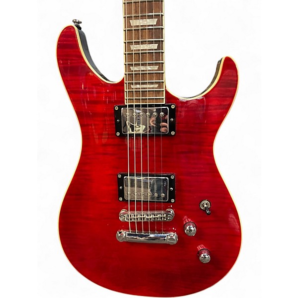 Used G&L Ascari GTS Crimson Red Trans Solid Body Electric Guitar
