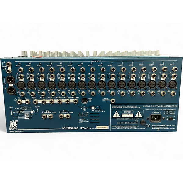 Used Allen & Heath MixWizard WZ16:2DX Unpowered Mixer