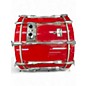 Used Pearl 6 Piece All Birch 6 Piece Shell Pack Red Drum Kit