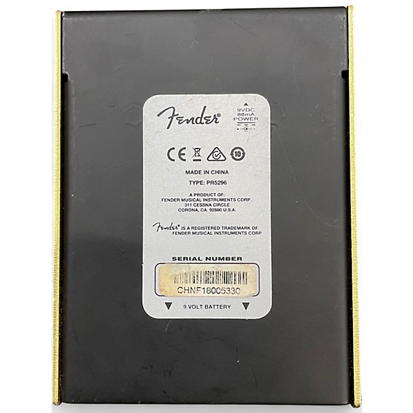 Used Fender Pugilist Distortion Effect Pedal