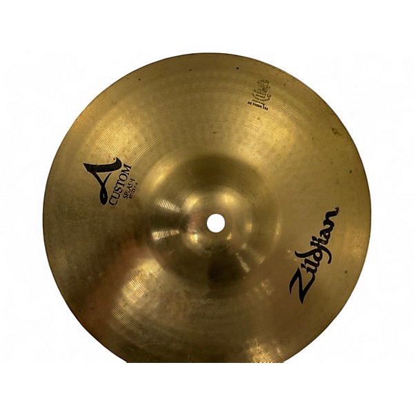 Used Zildjian 10in A Custom Splash Cymbal