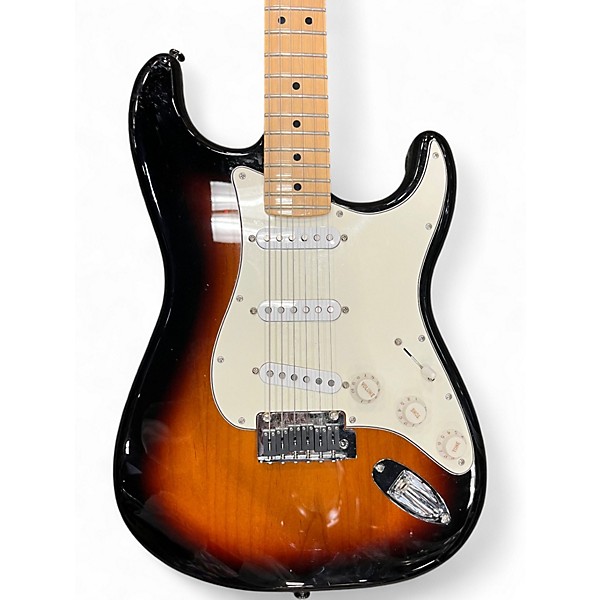 Used Fender Standard Stratocaster 2 Color Sunburst Solid Body Electric Guitar