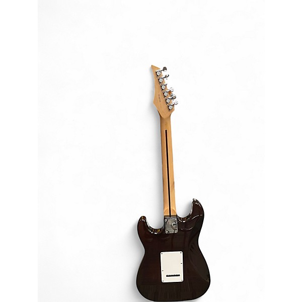 Used Tradition G12 HSS 2 Tone Sunburst Solid Body Electric Guitar