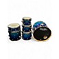 Used PDP by DW 6 Piece LX SERIES SHELL PACK ROYAL BLUE FADE Drum Kit thumbnail
