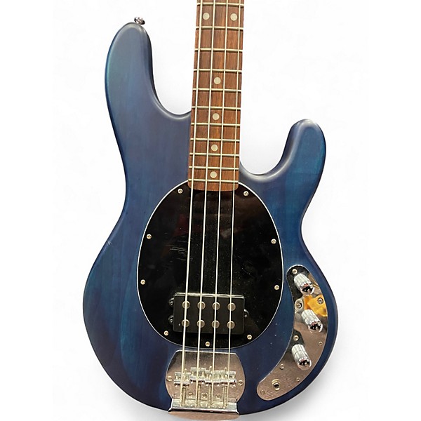 Used 2021 Sterling by Music Man sub satin blue Electric Bass Guitar