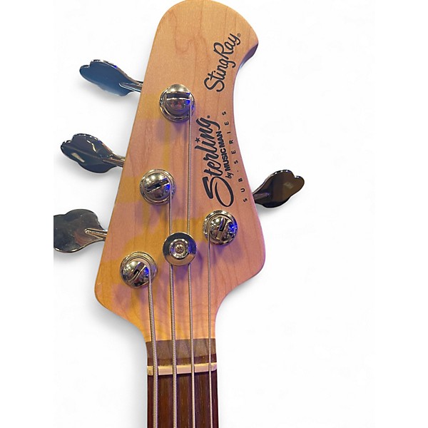 Used 2021 Sterling by Music Man sub satin blue Electric Bass Guitar