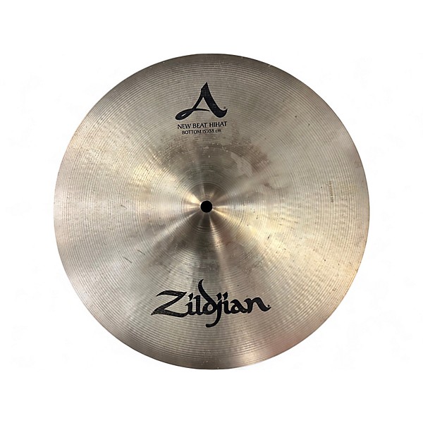 Used Zildjian 15in New Beat Hi Hat Pair Cymbal