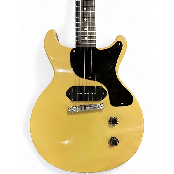 Used 2025 Gibson 1958 Les Paul Jr VOS Double Cutaway TV Yellow Solid Body Electric Guitar